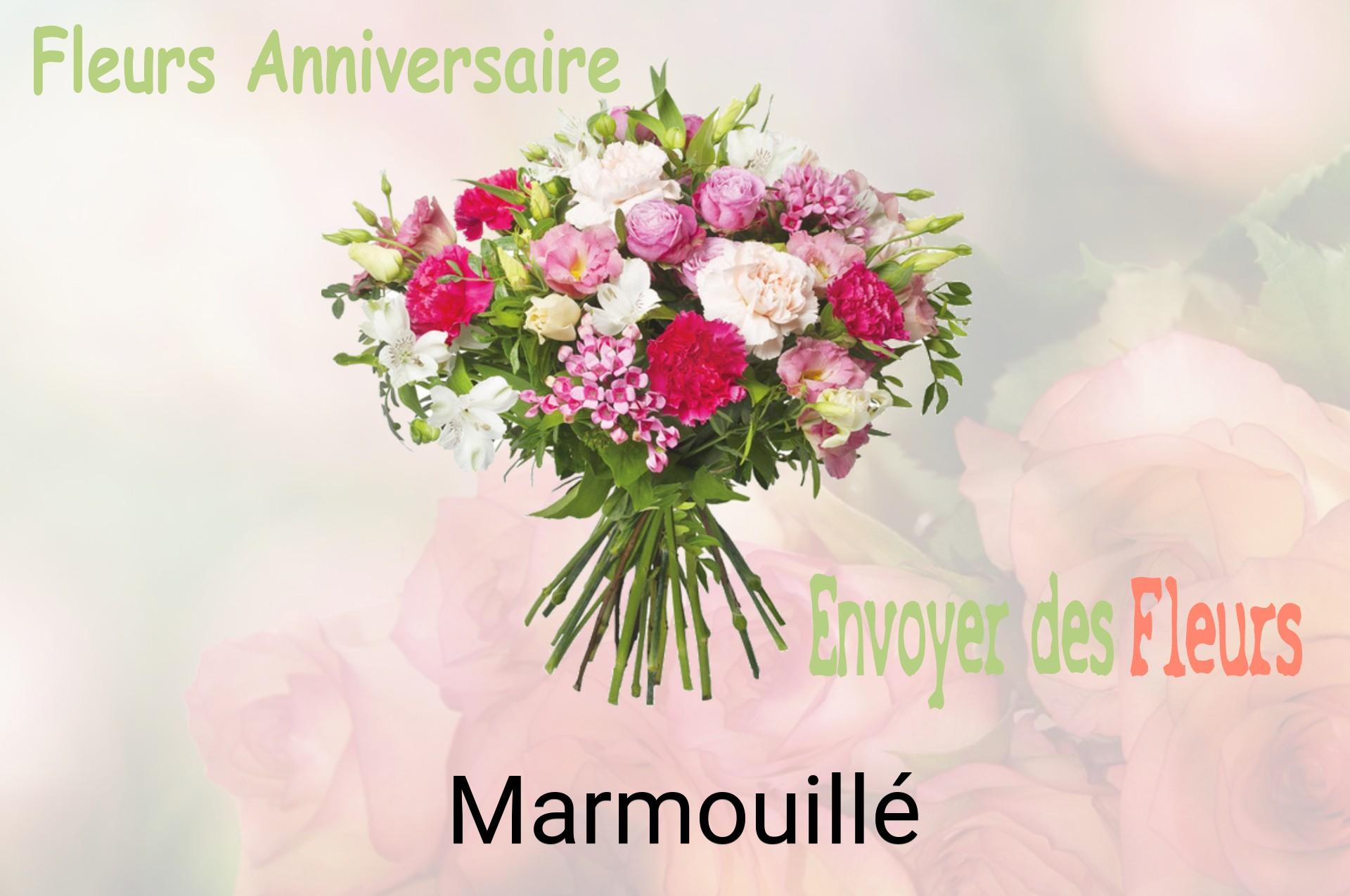Bouquet de fleurs d’anniversaire livré à Marmouillé